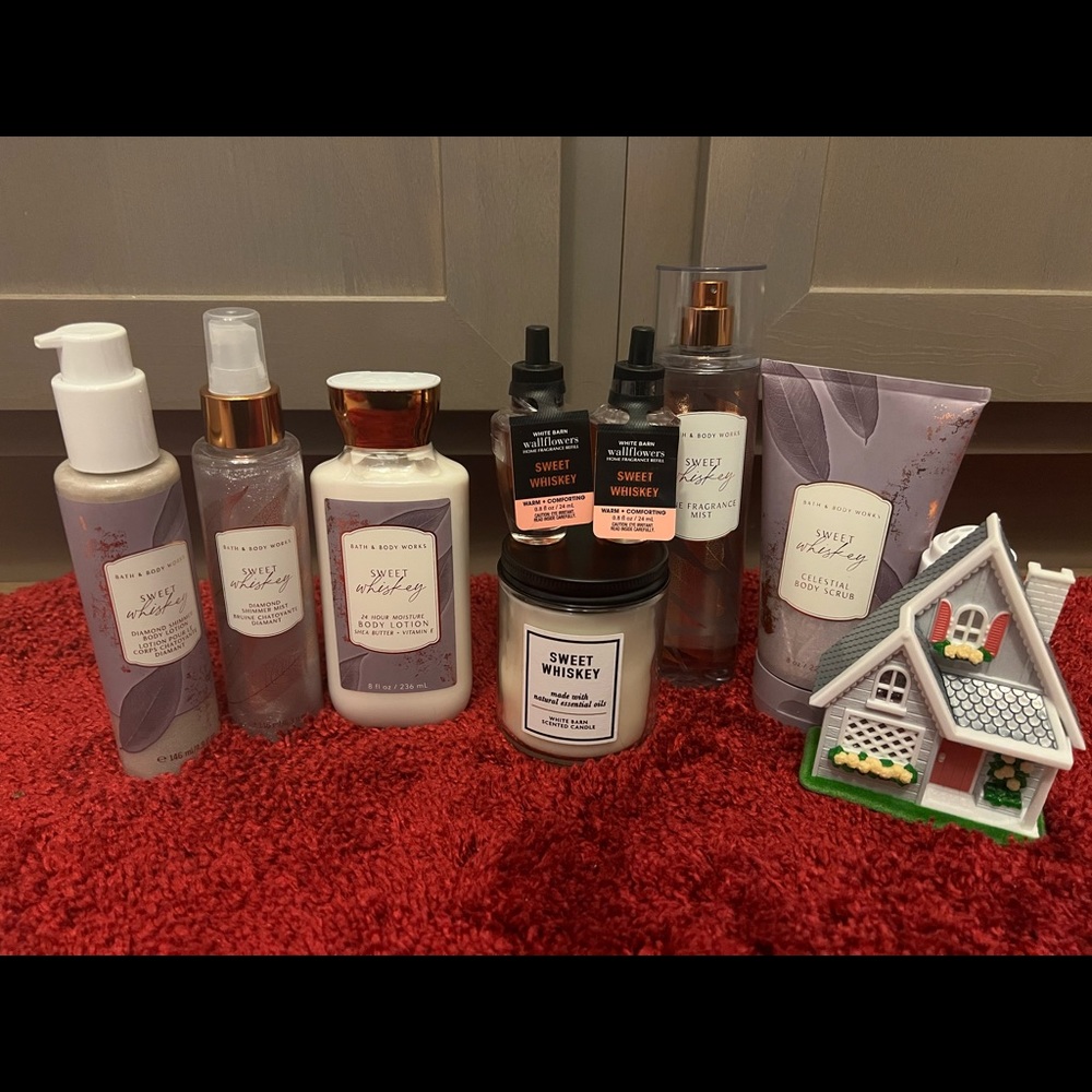 Bath and Body Works Sweet Whiskey Bundle